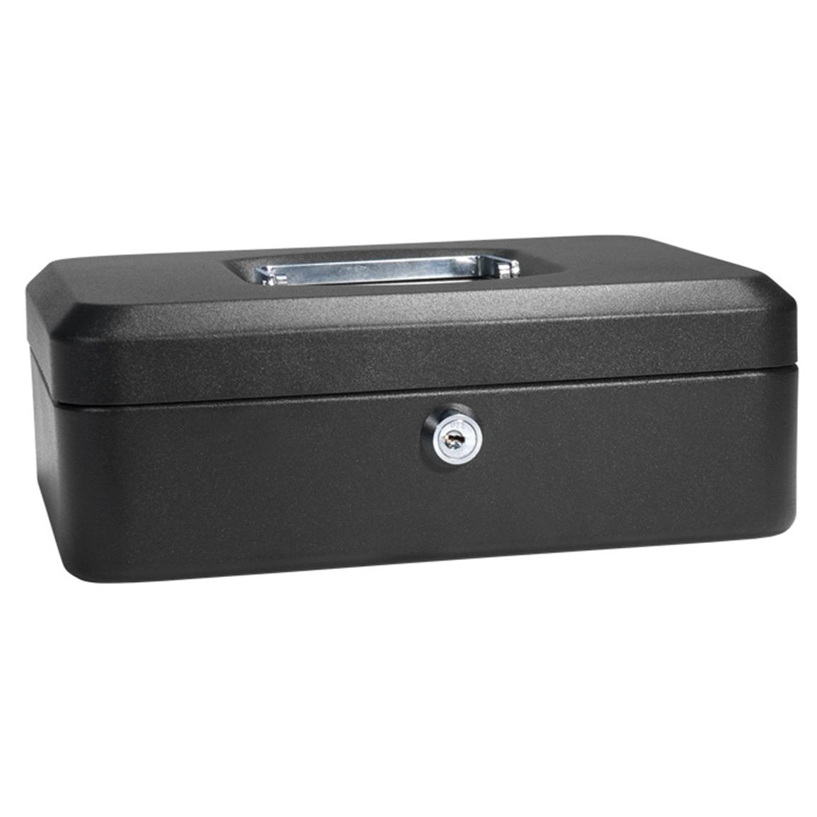 Barska Medium Cash Box With Key Lock 292680 Gun Cabinets