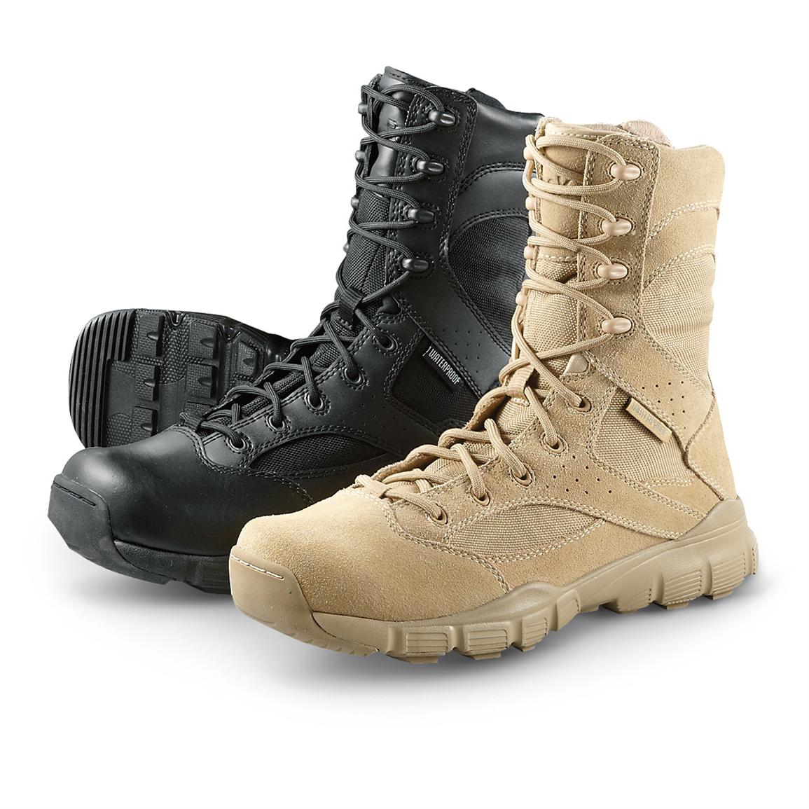 Men's Reebok Dauntless Waterproof Duty Boots - 292716, Tactical Boots ...