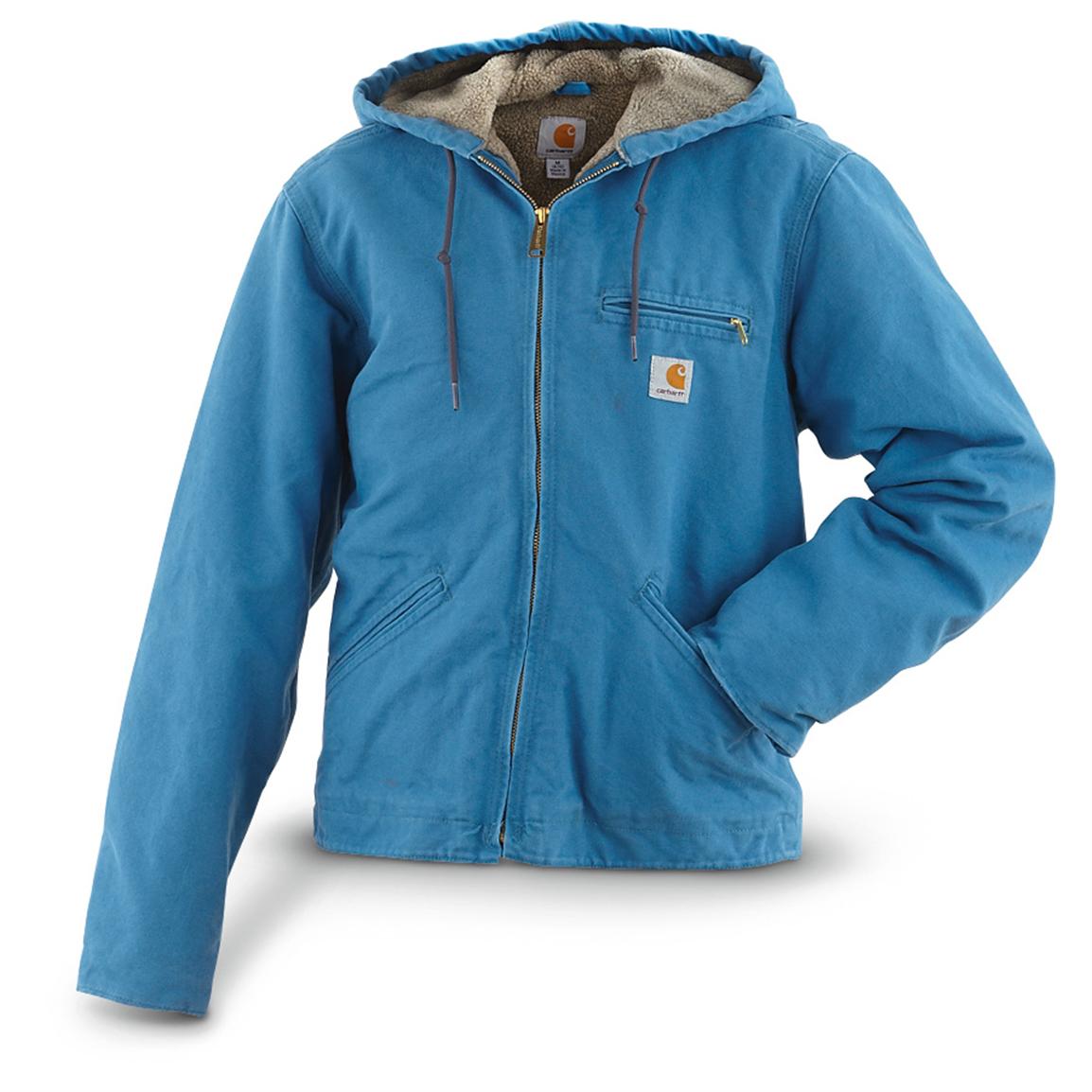 Women's Carhartt® Sandstone Sierra Jacket, Blue Topaz - 292785 ...