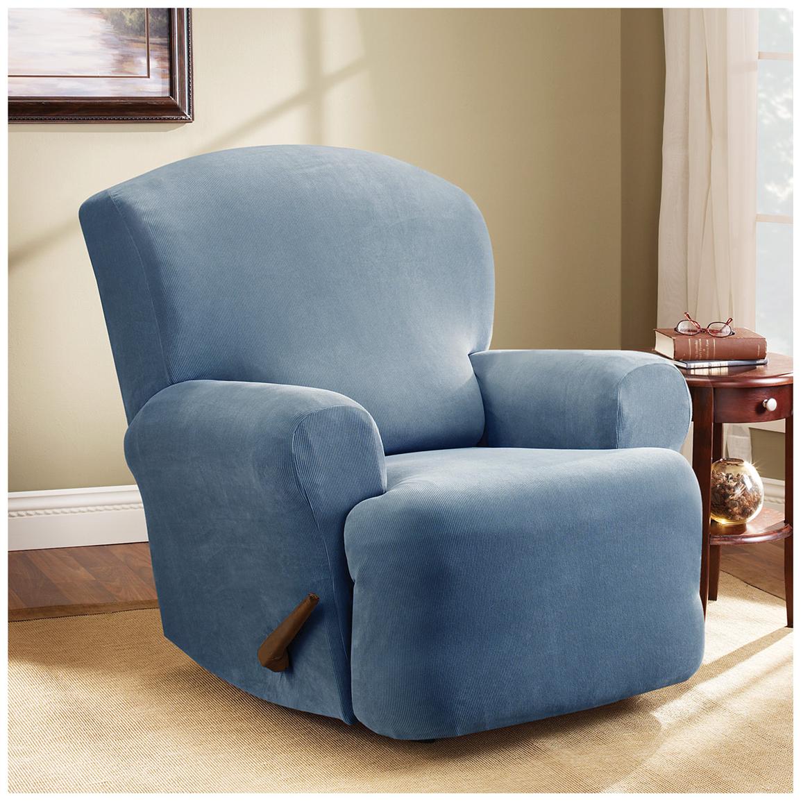 Sure Fit® Stretch Pearson Recliner Slipcover - 292825 ...