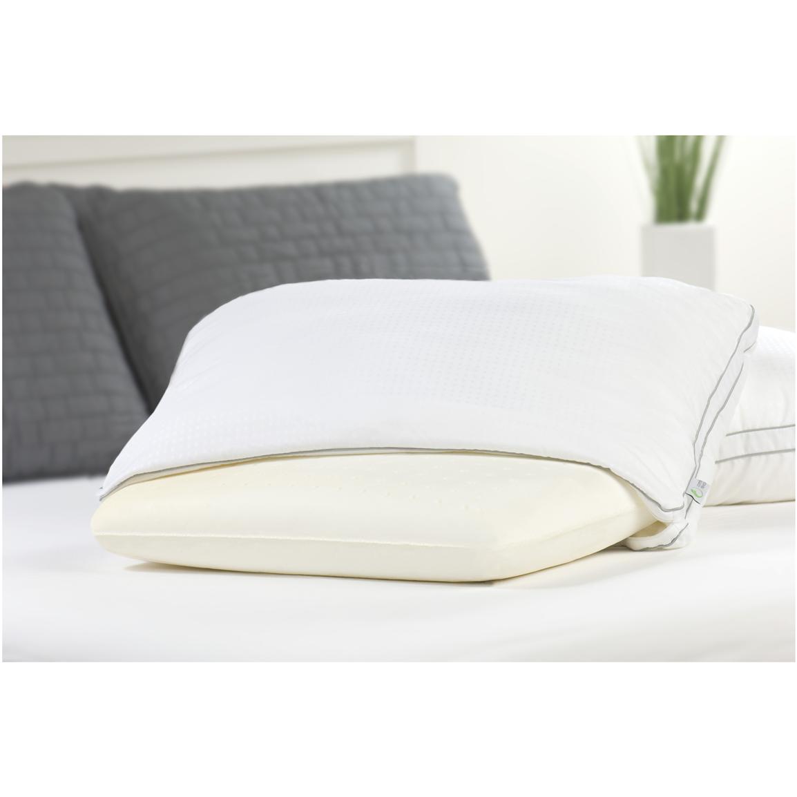 comfort revolution memory foam bed pillow
