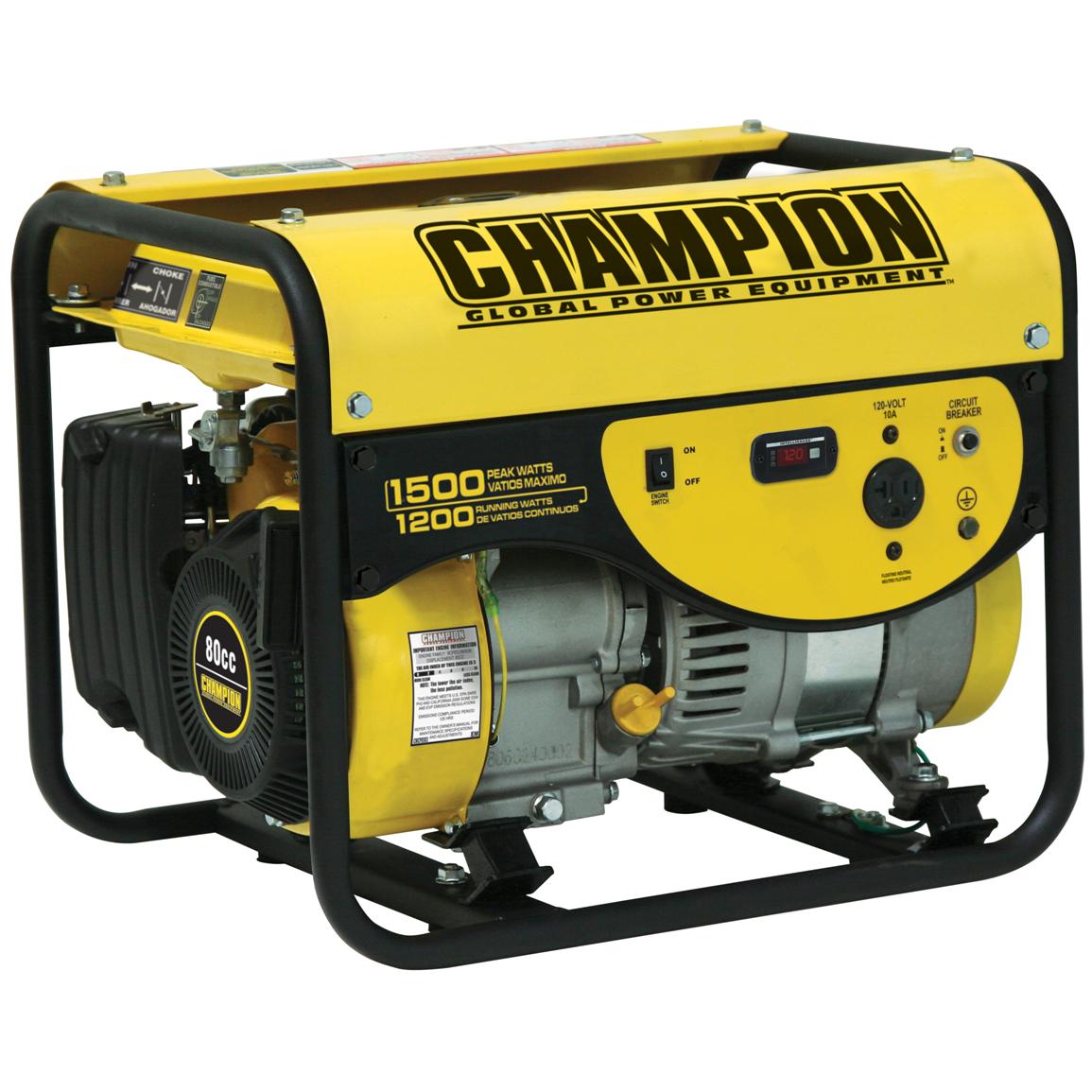 Champion Power  Equipment Portable CARB compliant 1 200  