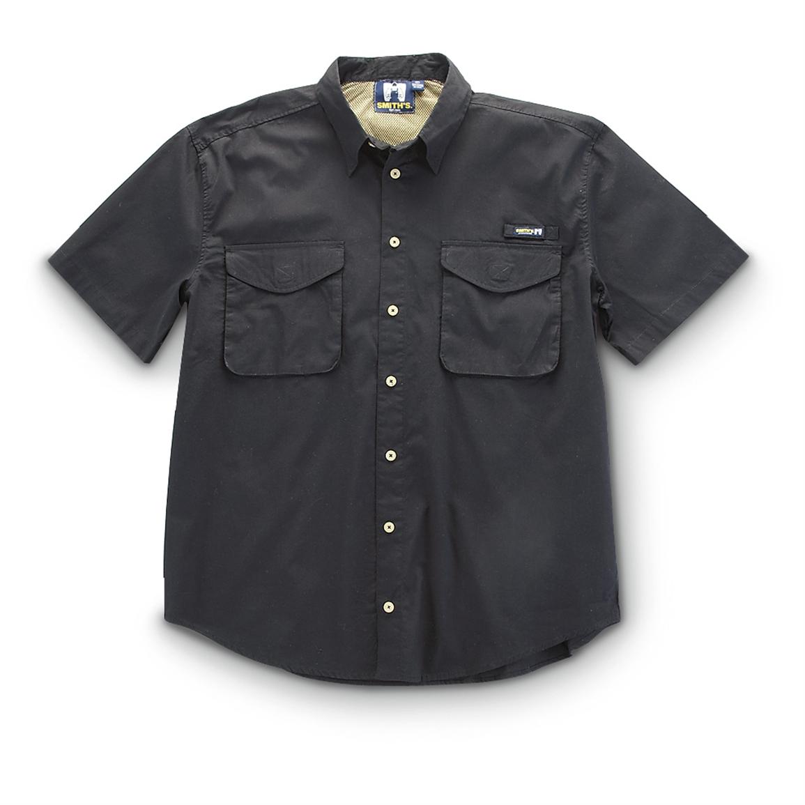 Smith's™ Short-sleeved Fishing Shirt - 293885, Shirts & Polos at ...