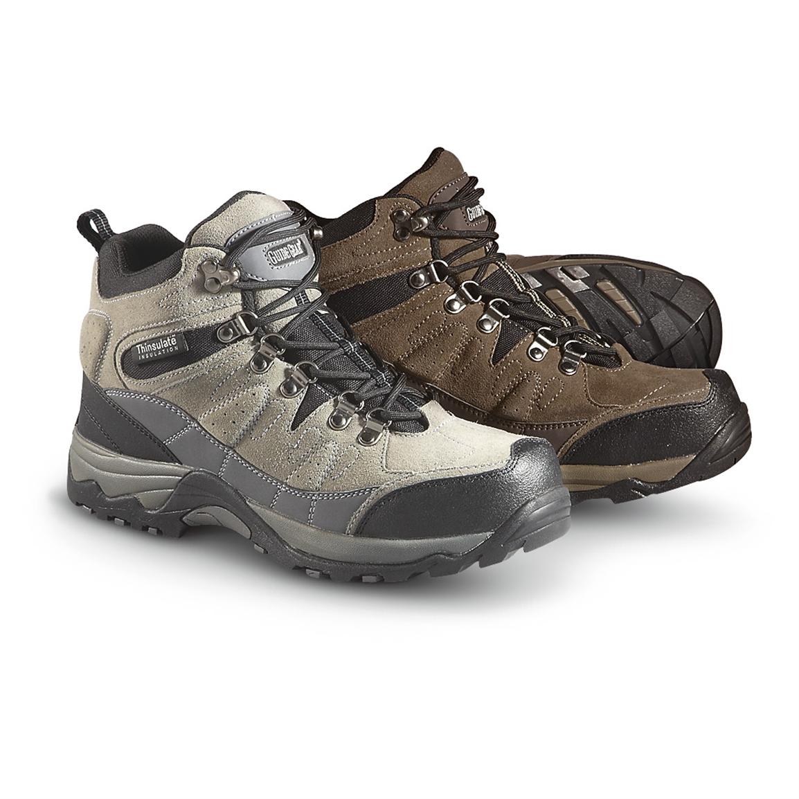 Men's Guide Gear 200 gram Thinsulate Insulation Steel Toe Work Hiking ...