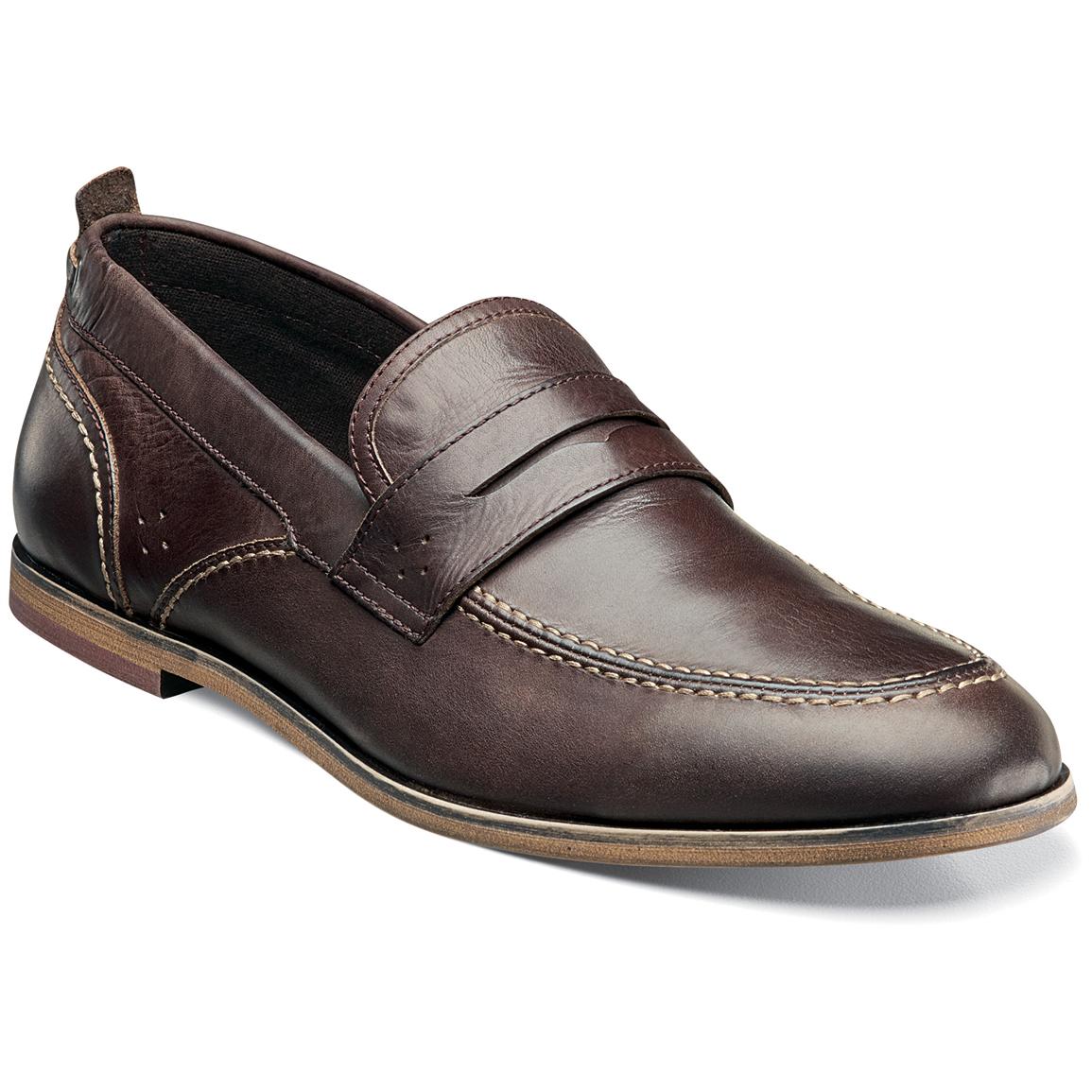 Men's Stacy Adams® Quinton Dress Loafers - 294133, Dress Shoes at ...