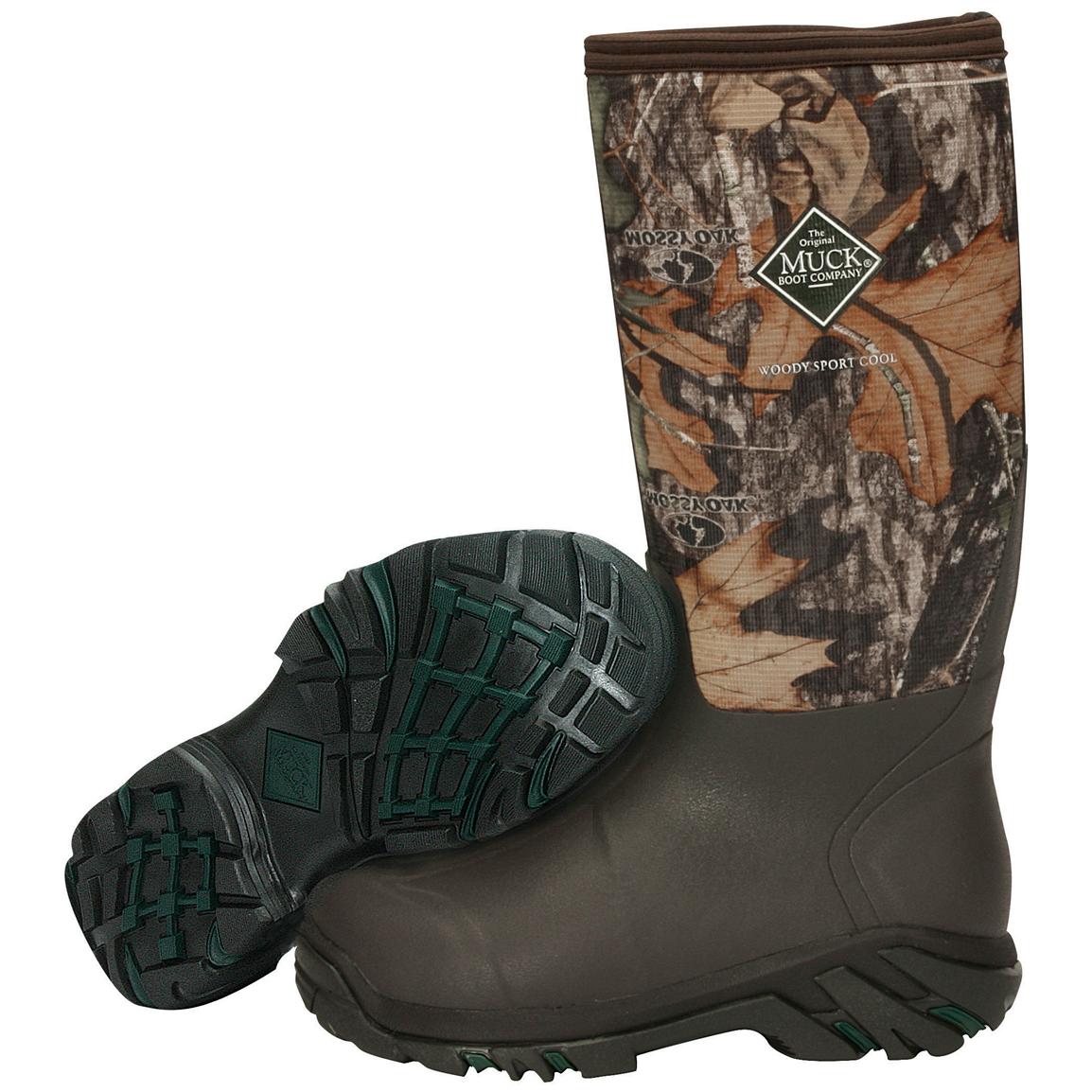 Men&#39;s Muck Boot Company™ Woody Sport Cool Hunting Boots, Mossy Oak Obsession - 294212, Hunting ...