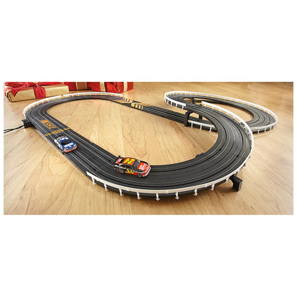 nascar deluxe speedway track set