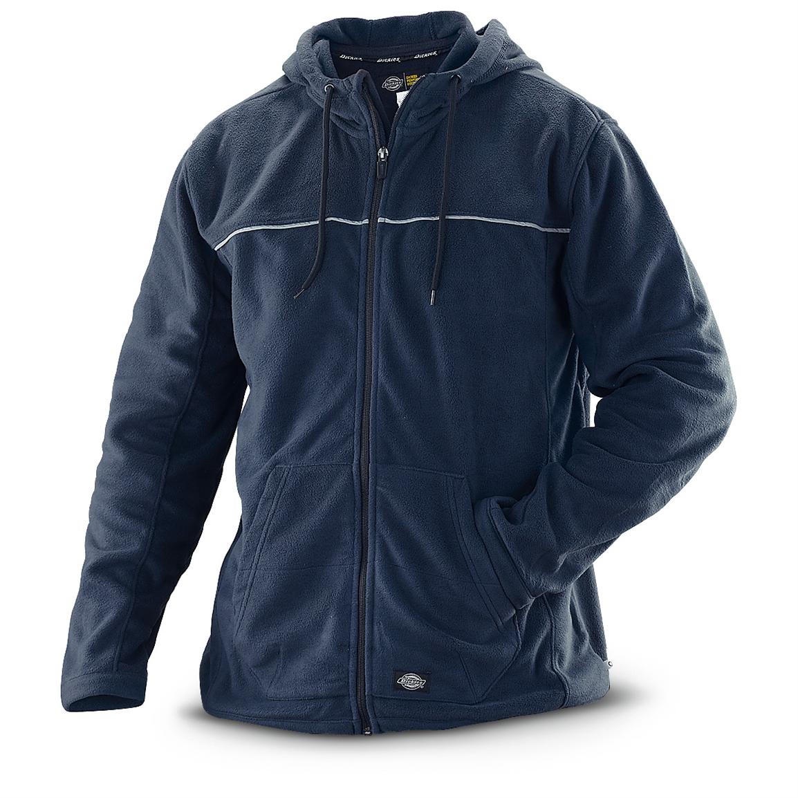 Dickies® Fleece Full - zip Sweatshirt - 294414, Sweatshirts & Hoodies ...