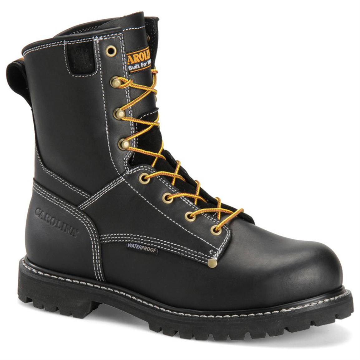 Men s Carolina 8 Waterproof Work Boots 294574 Work Boots At 