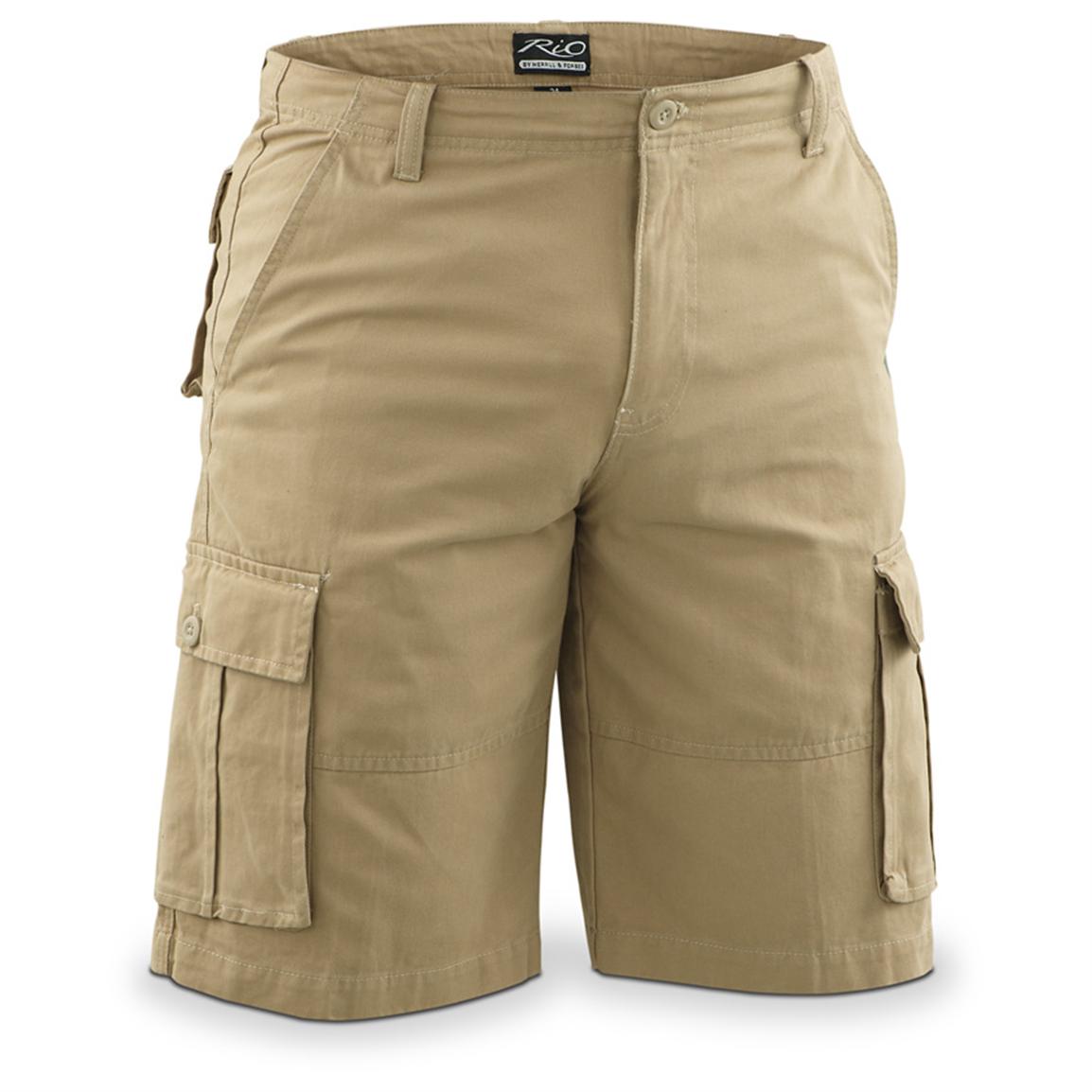 Rio® Button Pocket Cargo Shorts - 294638, Shorts at Sportsman's Guide