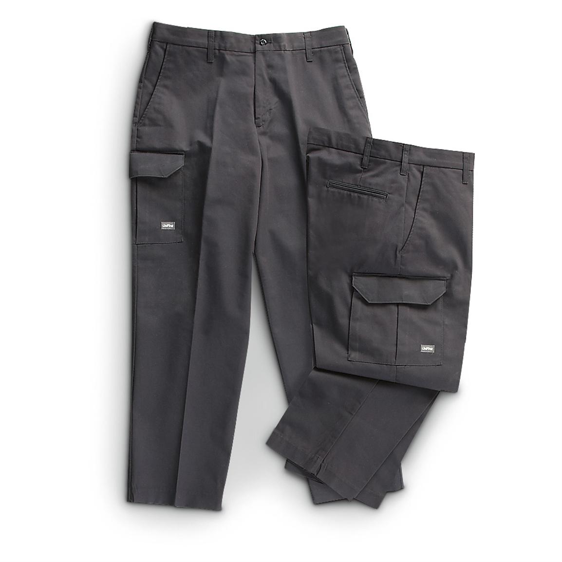 2 Unifirst® 6-pocket Cargo Work Pants - 294875, Jeans & Pants at ...