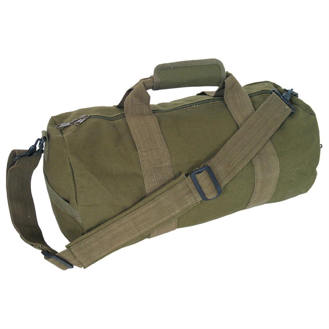 Fox Outdoor™ Large Canvas Roll Bag - 296538, Military Style Backpacks & Bags at Sportsman&#39;s Guide