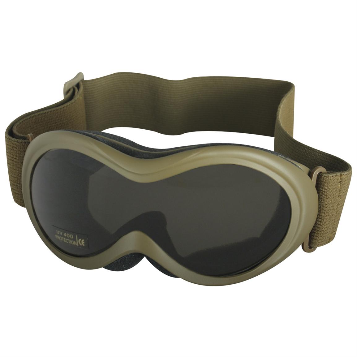 Fox Tactical Infantry Goggles - 296621, Sunglasses & Eyewear at ...