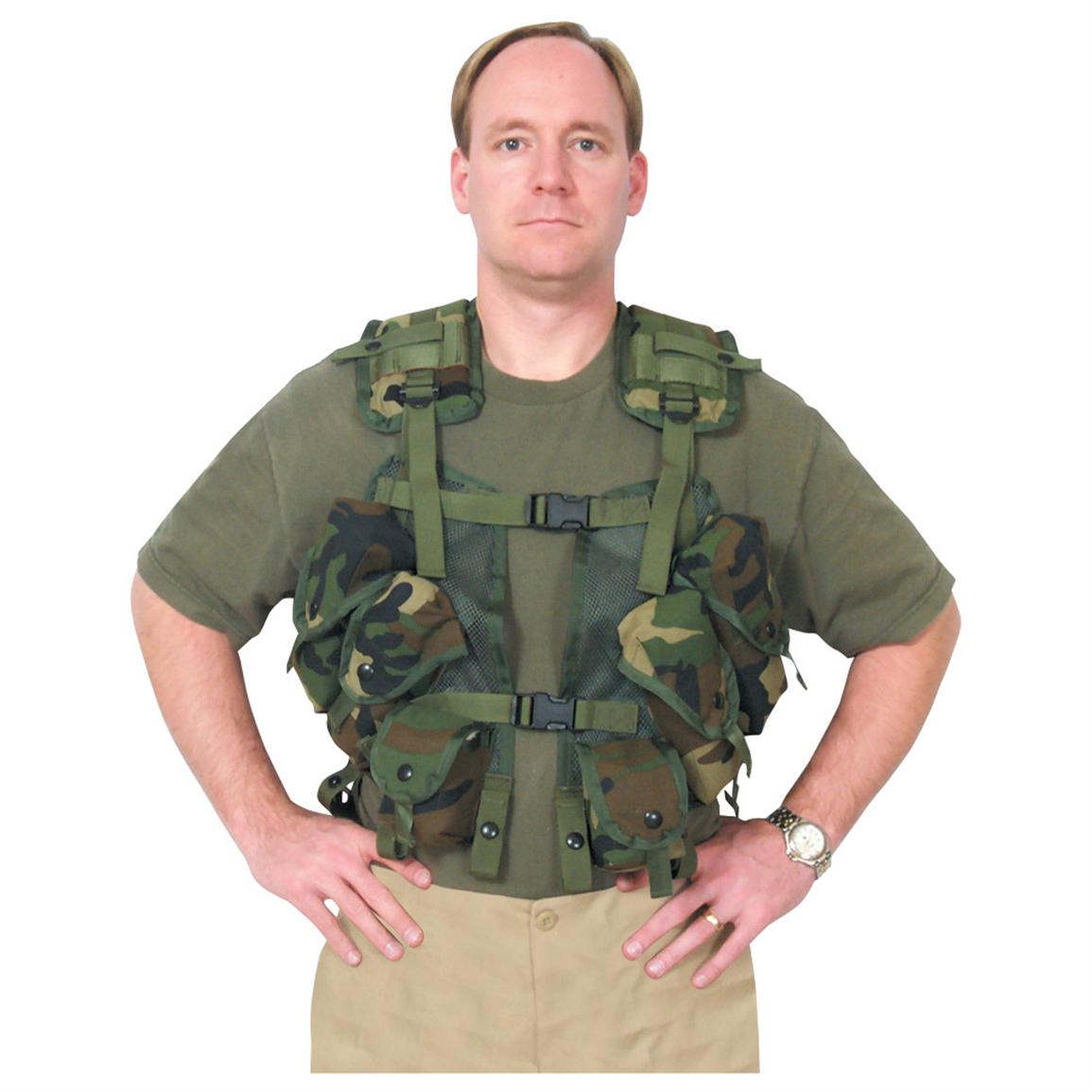 Fox Tactical™ Enhanced Tactical Load-bearing Vest - 296642, Tactical ...