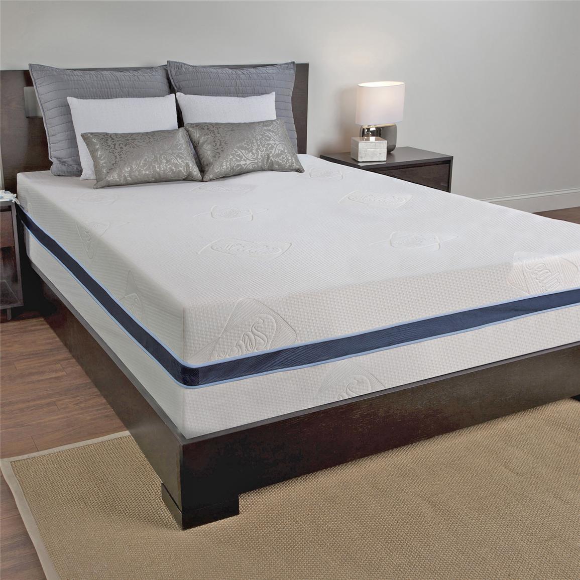 Sealy 12 Memory Foam Mattress King 297310 Mattresses Frames At 
