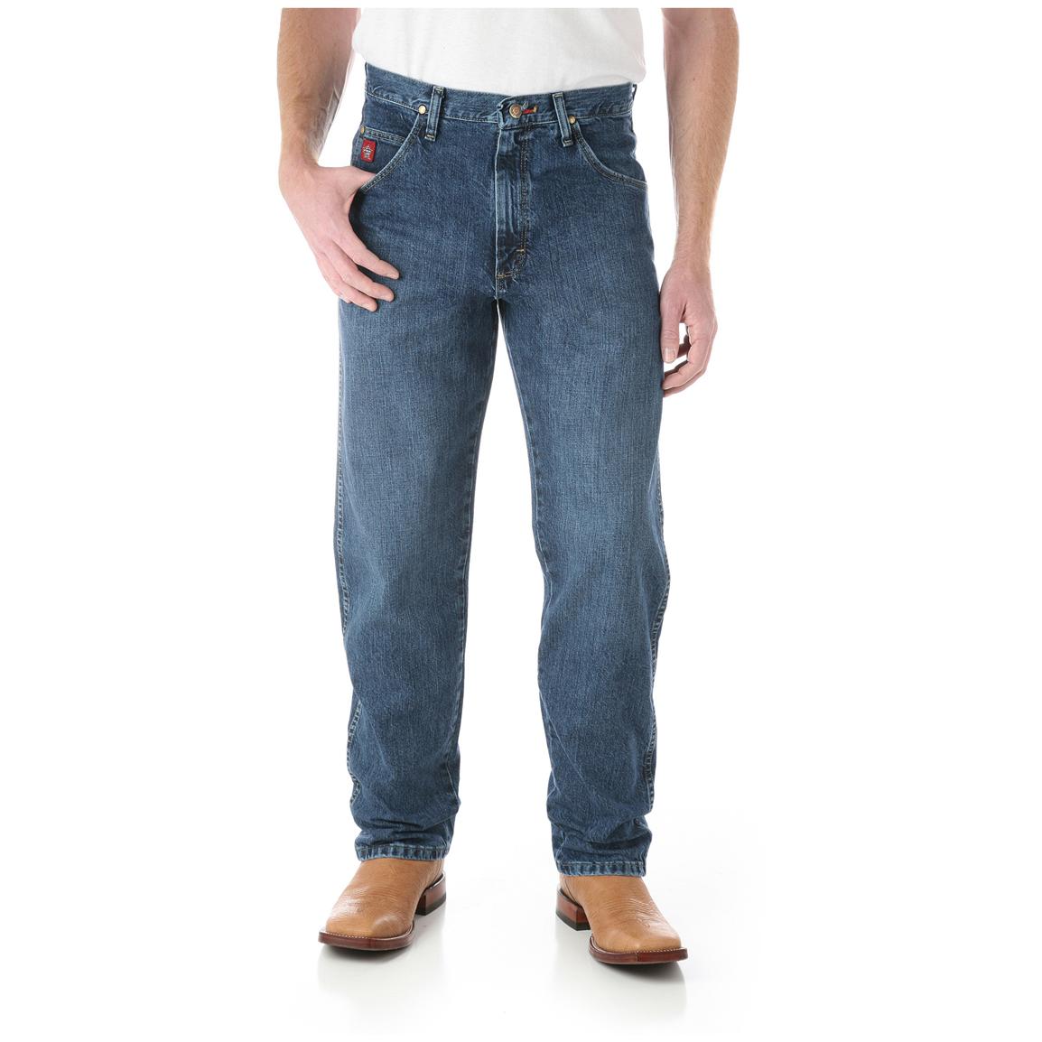 Men's Wrangler® Western PBR® Relaxed Fit Jeans - 298560, Jeans & Pants ...