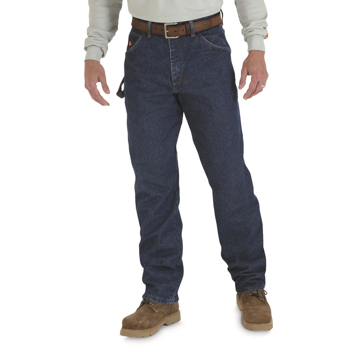 Wrangler RIGGS Workwear Men's FR Flame Resistant Carpenter Jeans ...
