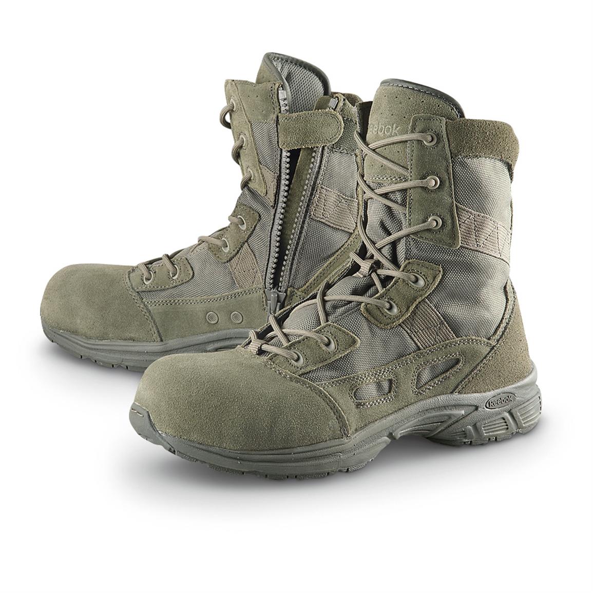 Men's Reebok® Velocity Composite Toe Side-zip USAF Military Surplus ...