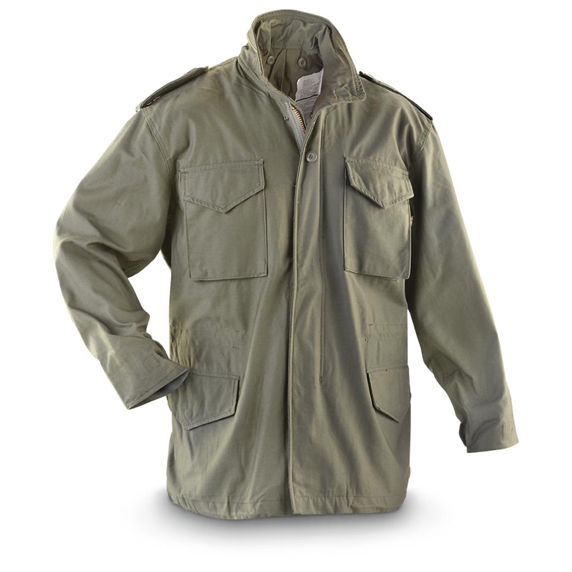 Alpha Industries® M-65 Jacket - 299725, Uninsulated Military Jackets at ...