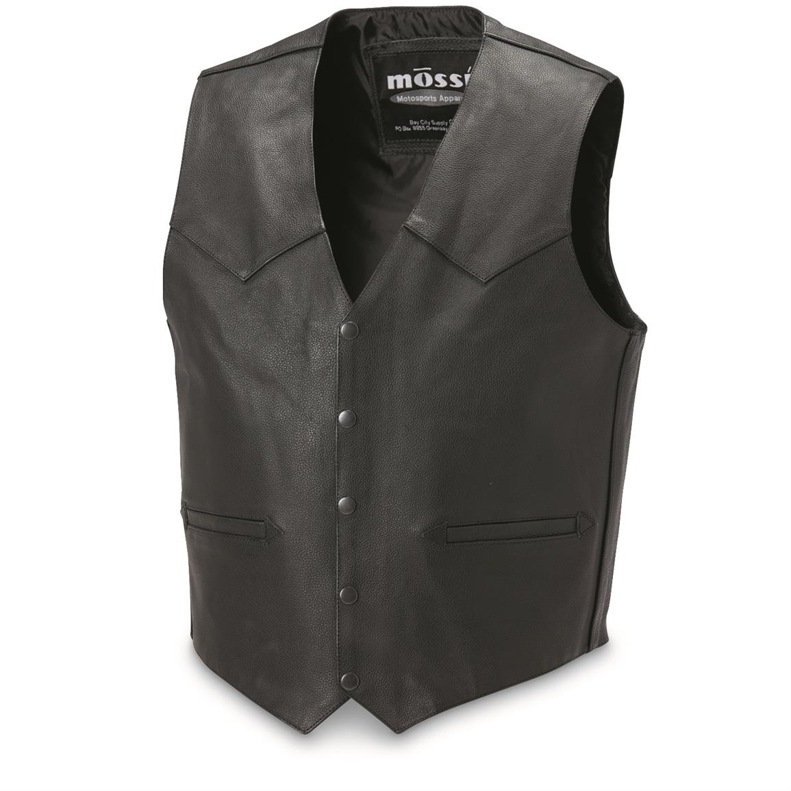 Leather Concealment Vest - 300178, Vests at Sportsman's Guide