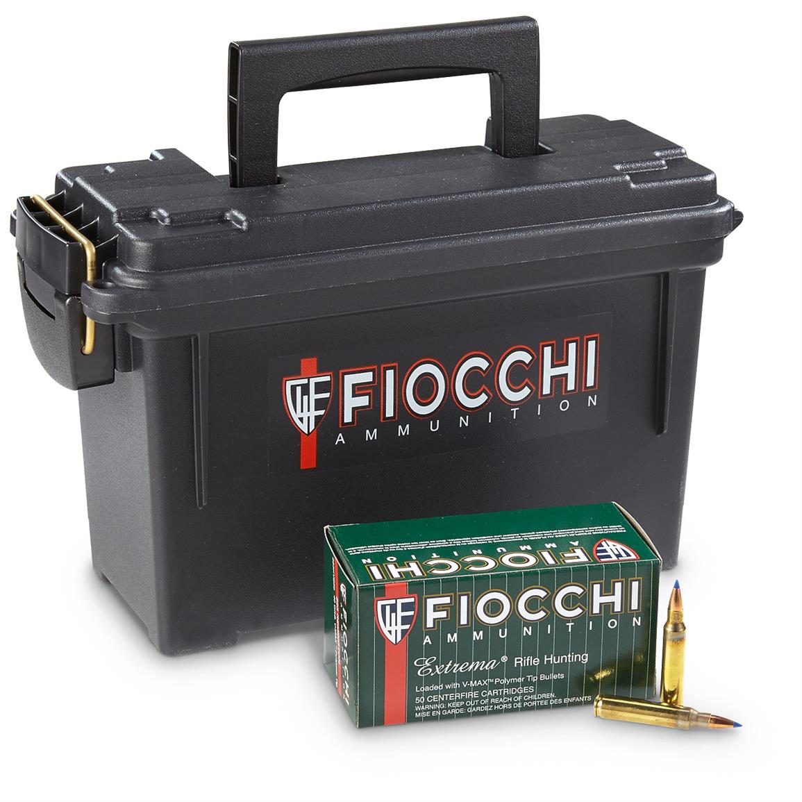 Fiocchi Extrema, .223 Remington, V-MAX, 40 Grain, 200 Rounds - 300317 ...