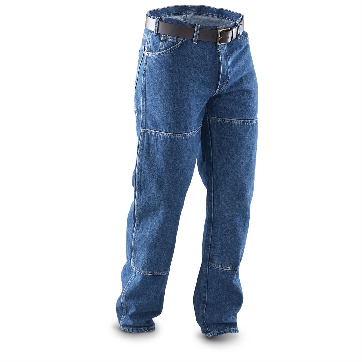 Dickies® Workhorse Double-knee Jeans, Stonewash - 300802, Jeans & Pants ...