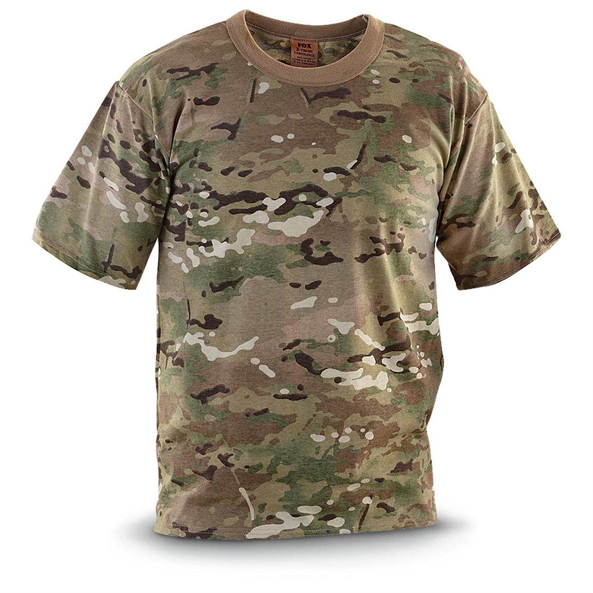 MultiCam® T-shirt - 302523, Military T-Shirts at Sportsman's Guide