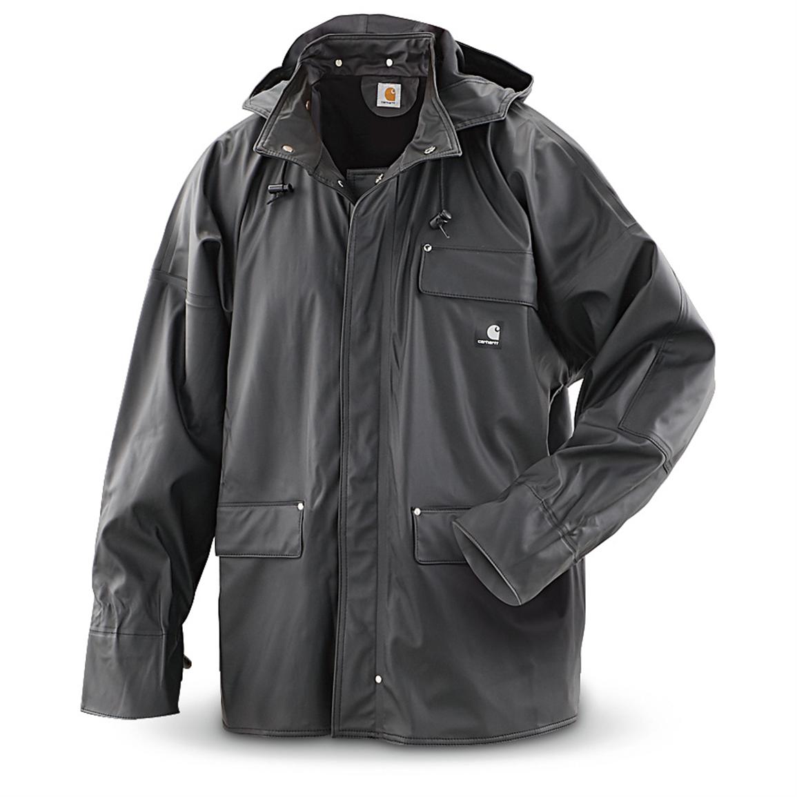 Carhartt® WorkFlex® Waterproof Coat - 303708, Rain Jackets & Rain Gear ...