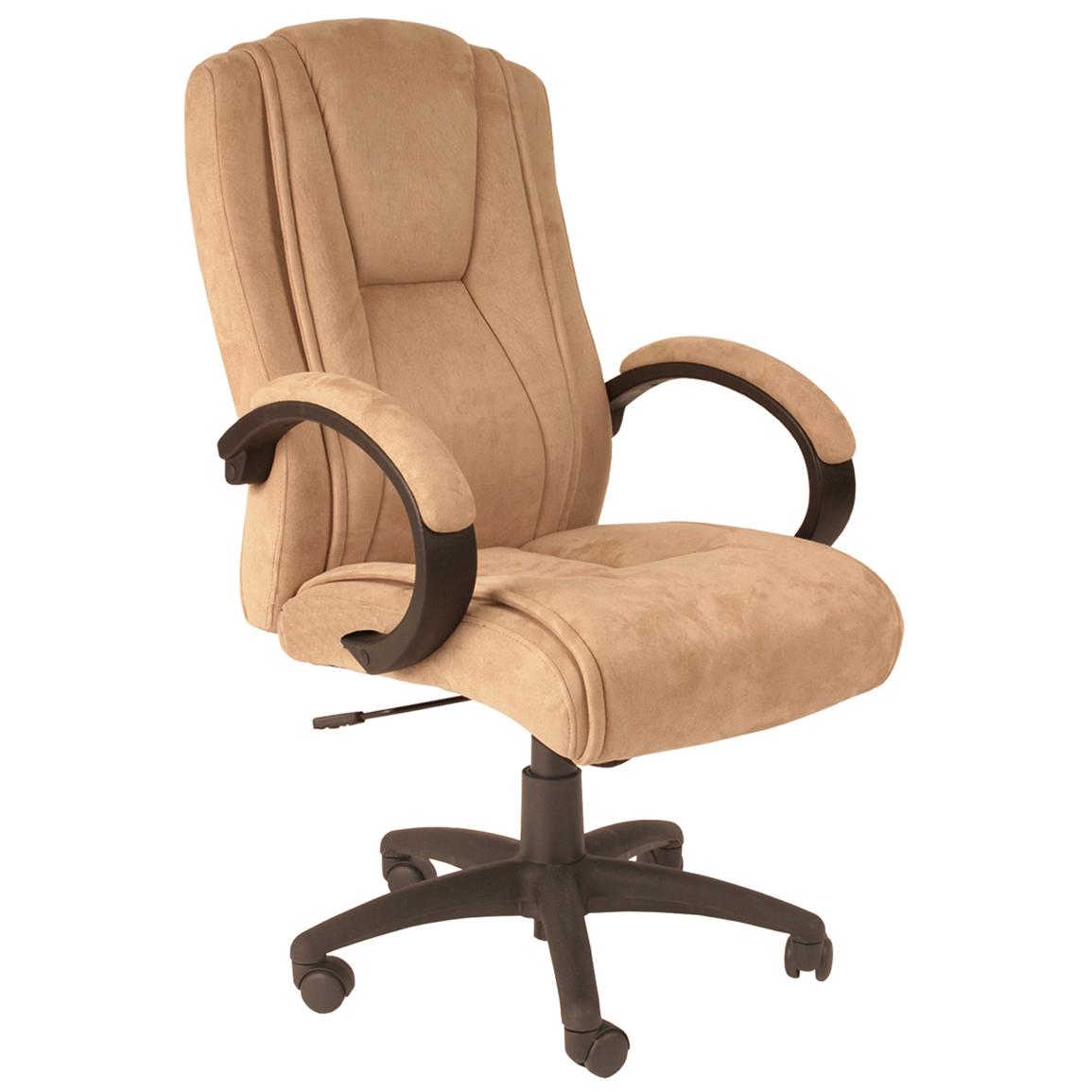 Comfort Products Padded Synthetic Suede Executive Chair 307402