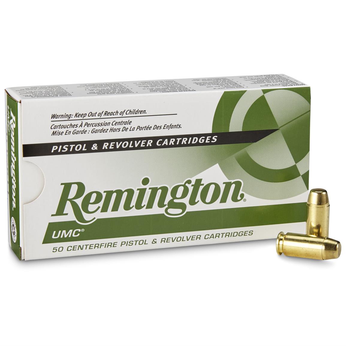 Remington, UMC, .40 S&W, MC, 165 Grain, 500 Rounds