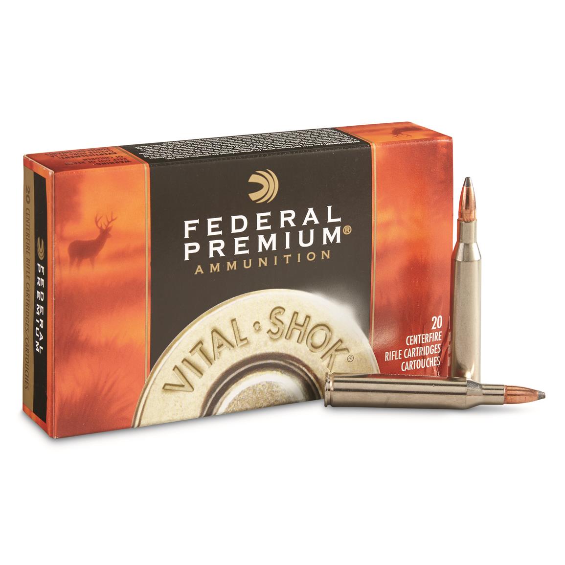 Federal, Premium Nosler Partition, .25-06 Remington, NP, 115 Grain, 20 Rounds