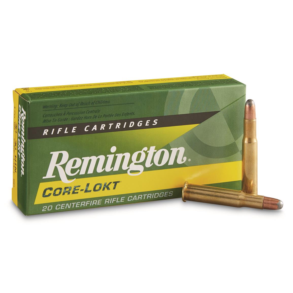 Remington, .30-30 Winchester, SP Core-Lokt, 170 Grain, 20 Rounds
