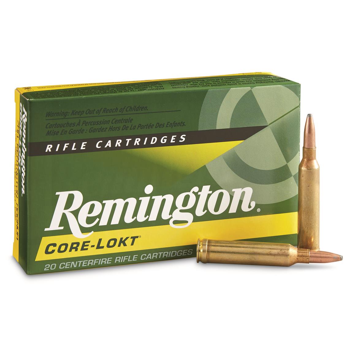 Remington, 7mm Rem. Mag., PSP Core-Lokt, 175 Grain, 20 Rounds