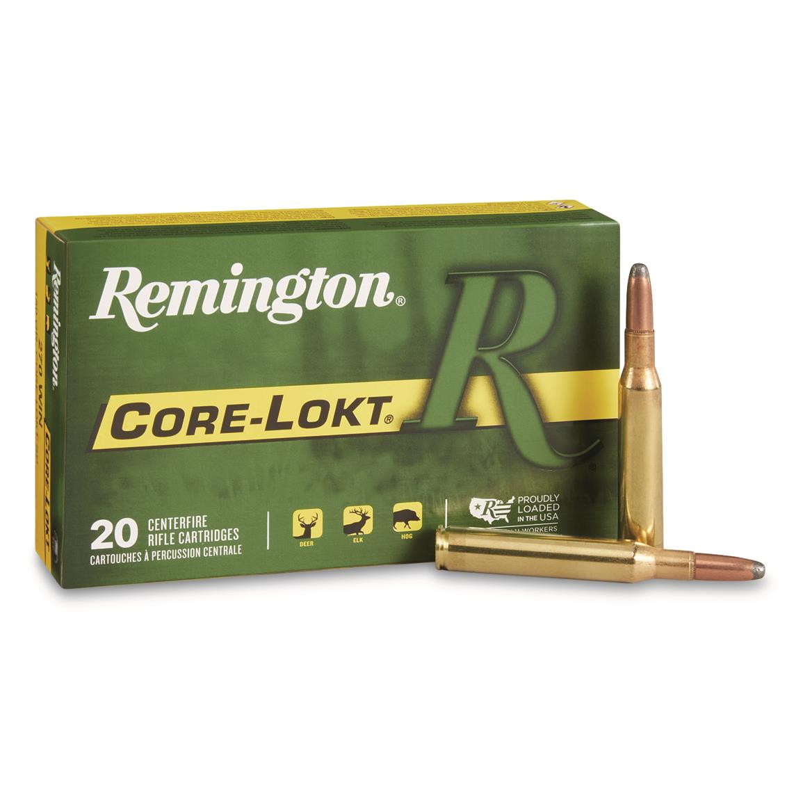 Remington CORE-LOKT, .270 Winchester, SP, 150 Grain, 20 Rounds - 4156 ...