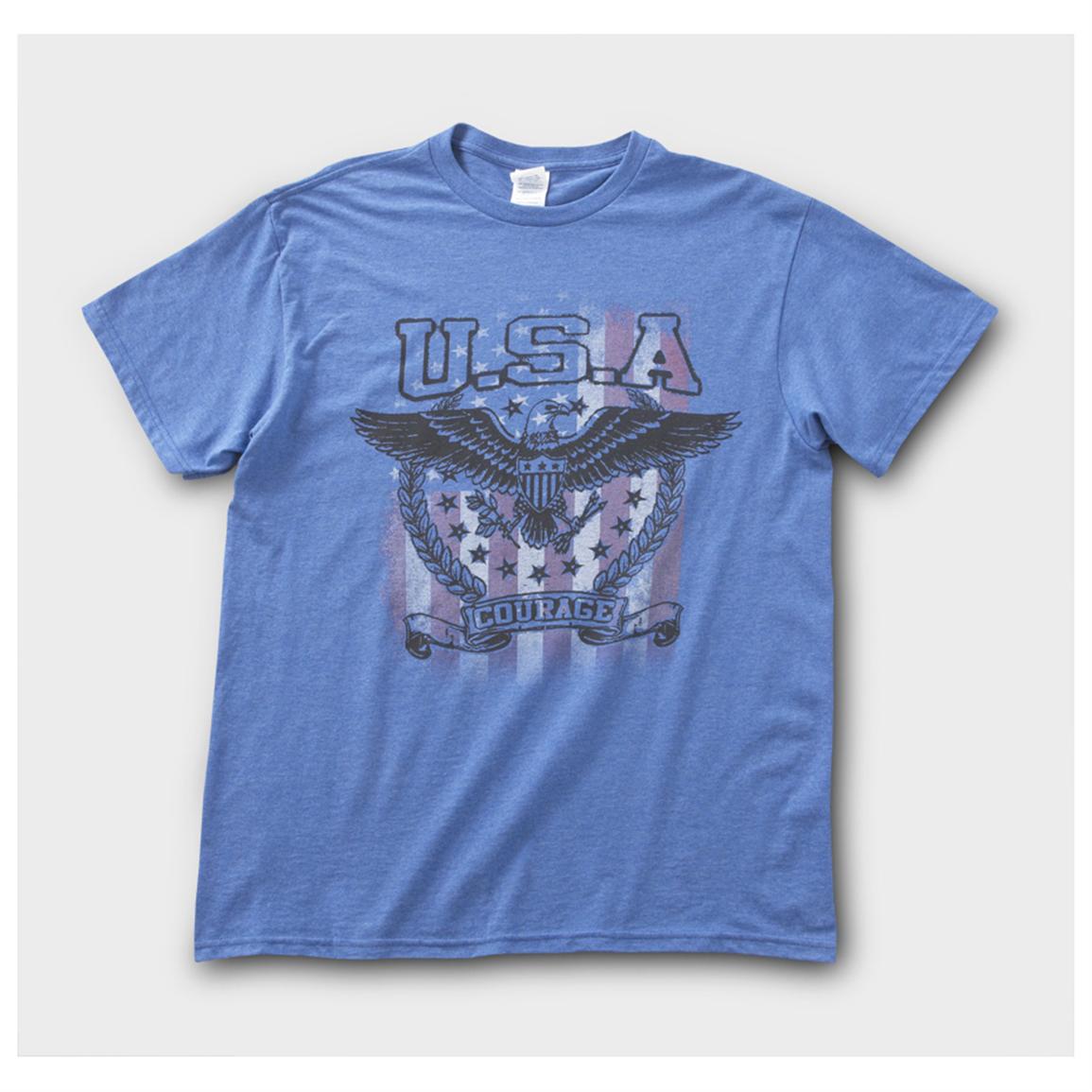 Patriotic Graphic T-shirt - 420812, T-Shirts at Sportsman's Guide