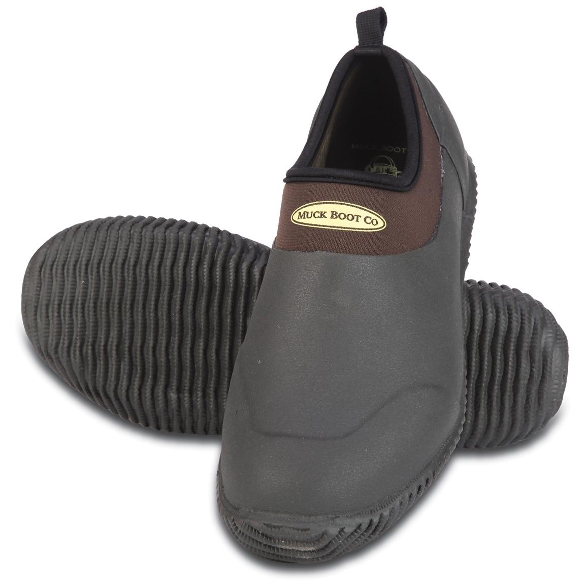 Men&#39;s Muck® Boots The Daily Slip-ons - 421045, Rubber & Rain Boots at Sportsman&#39;s Guide