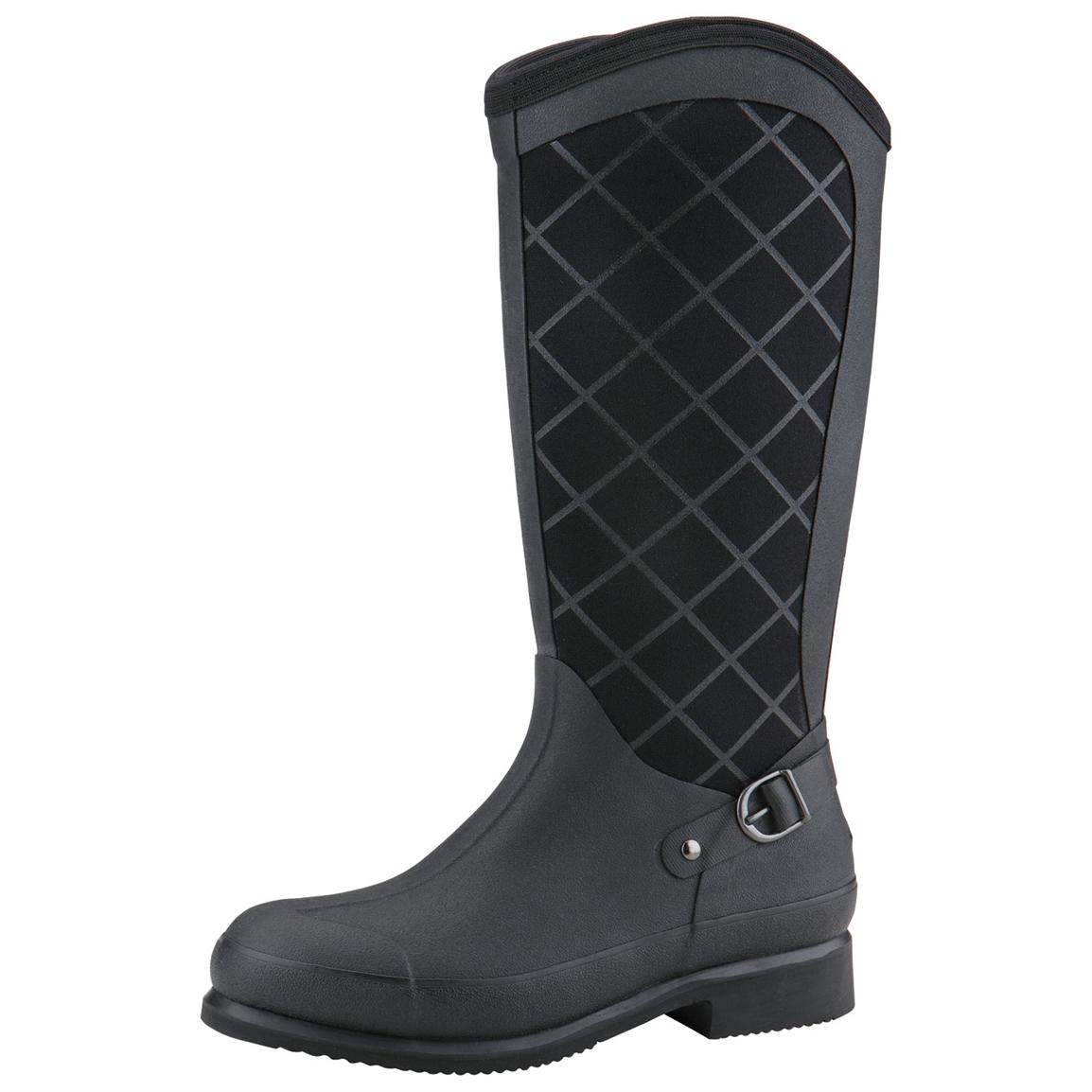 Women&#39;s Muck® Boots Pacy High Equestrian Boots - 421052, Rubber & Rain Boots at Sportsman&#39;s Guide