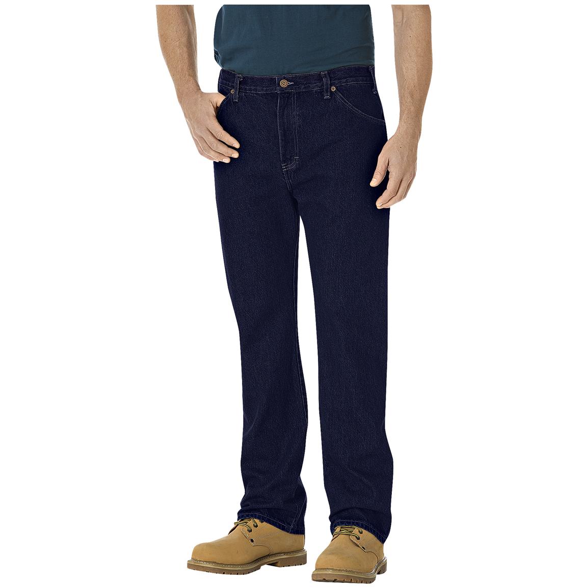 Men's Dickies® Regular Straight Fit 6-pocket Work Jeans - 421157, Jeans ...