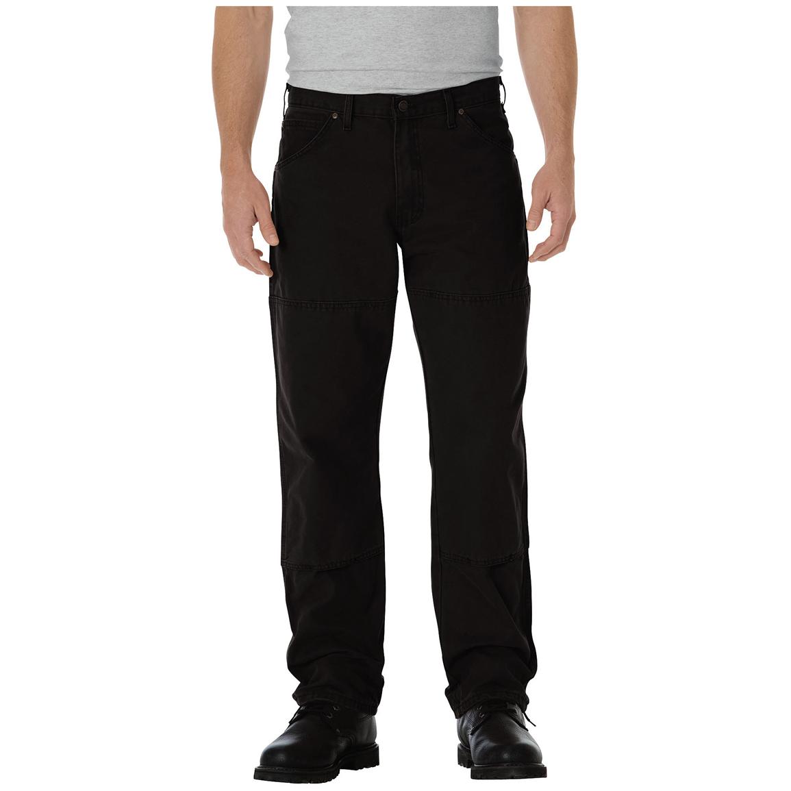 Men's Dickies® Relaxed Straight Fit Double Knee Duck Jeans - 421163 ...