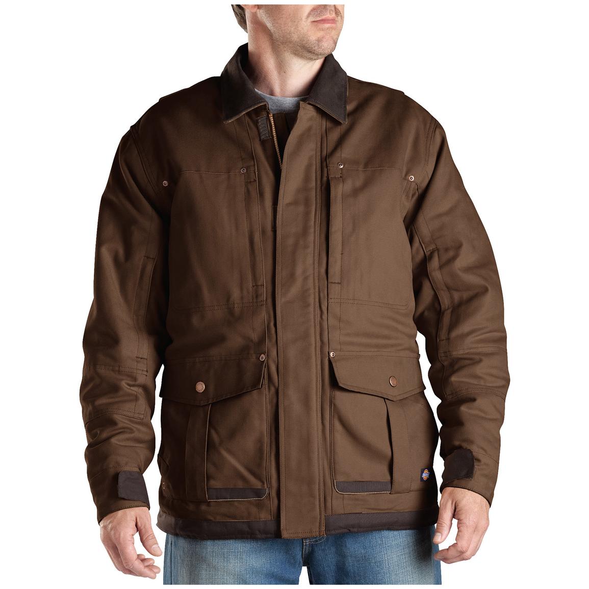 Dickies® Sanded Duck Premium Work Coat - 421286, Insulated Jackets ...
