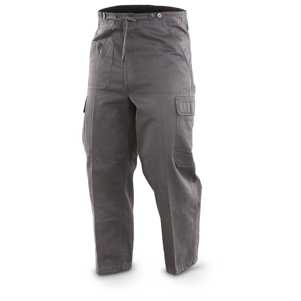 Used Danish Police Issue Combat Pants, Gray - 421475, Pants at ...