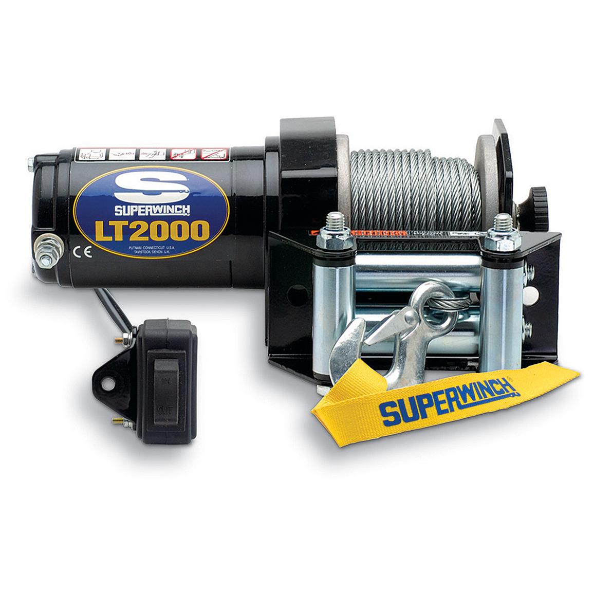 Superwinch® LT2000 12V ATV Winch with Accessories - 422953, Winches ...