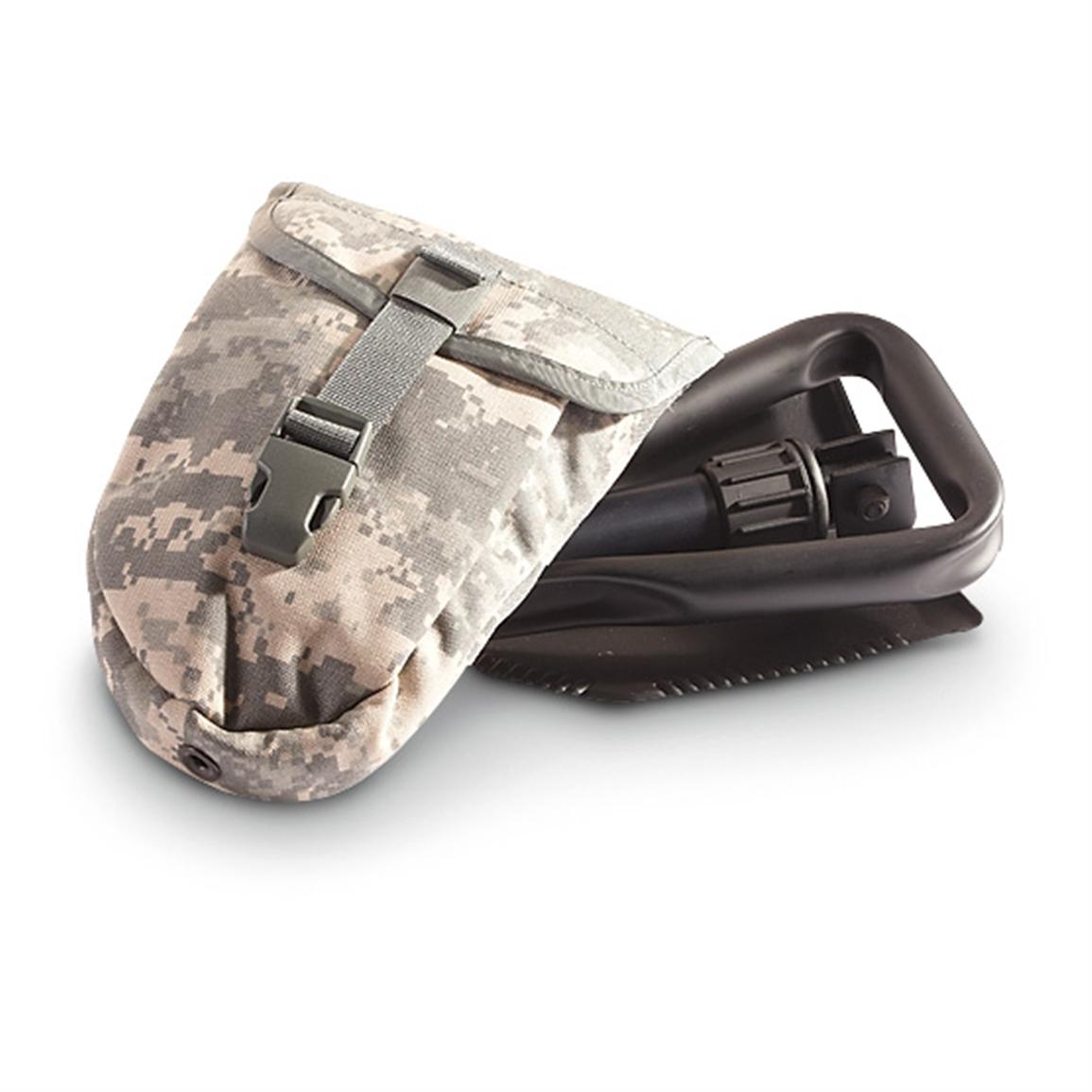 Includes nylon carry pouch, ACU