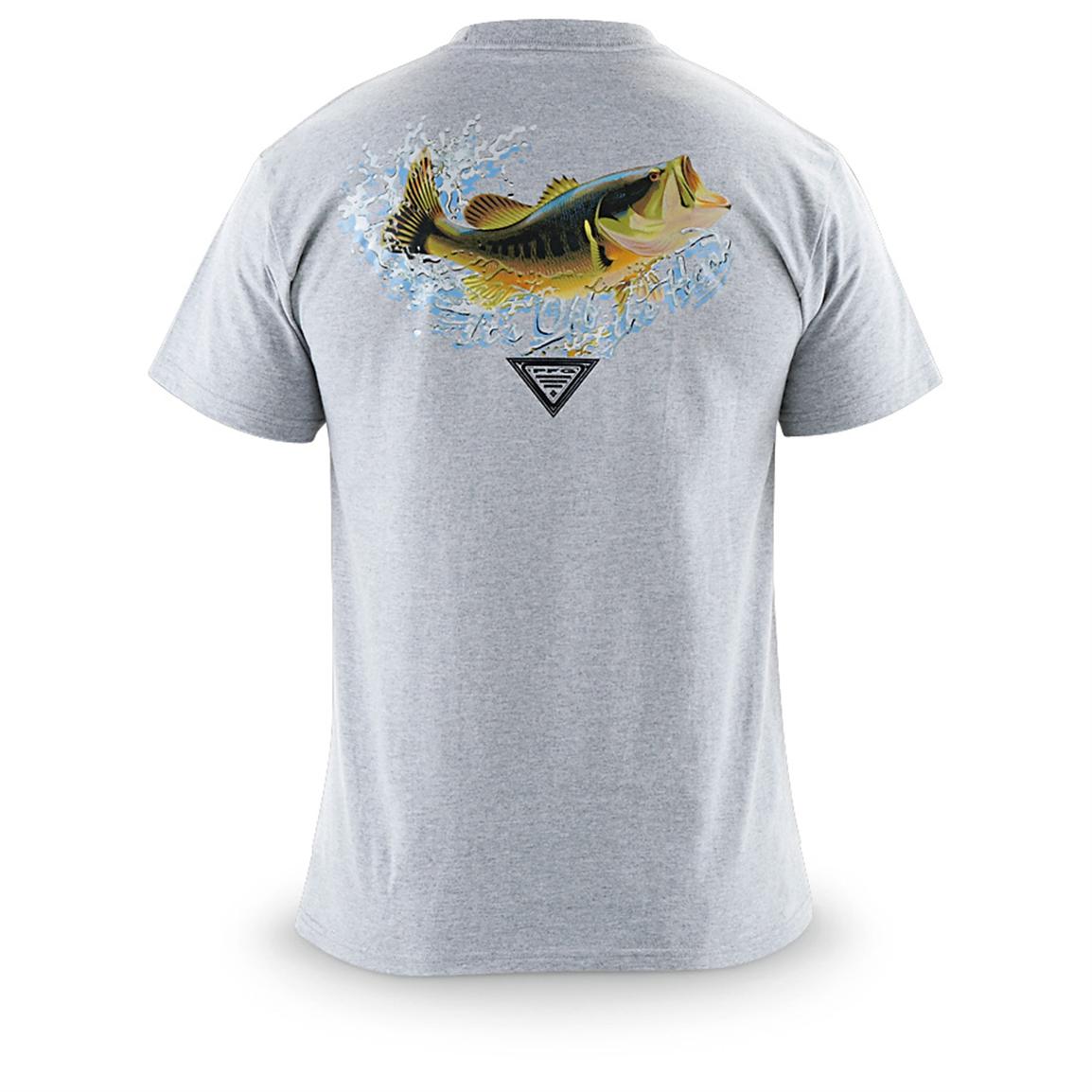 Columbia PFG At Anchor Short-sleeved T-shirt - 424585, Shirts at ...
