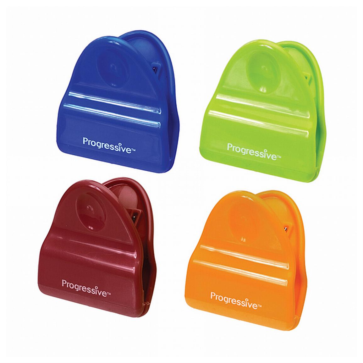 4Pk. Progressive® Mini Bag Clips 425808, RV Kitchen at Sportsman's Guide