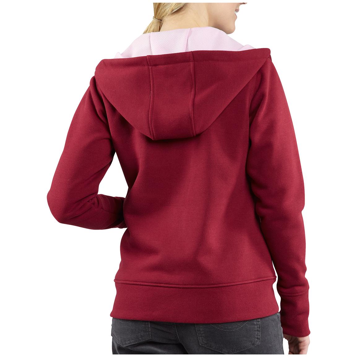 Women's Carhartt® Rowlesburg Hooded Sweatshirt - 427578, Sweatshirts ...
