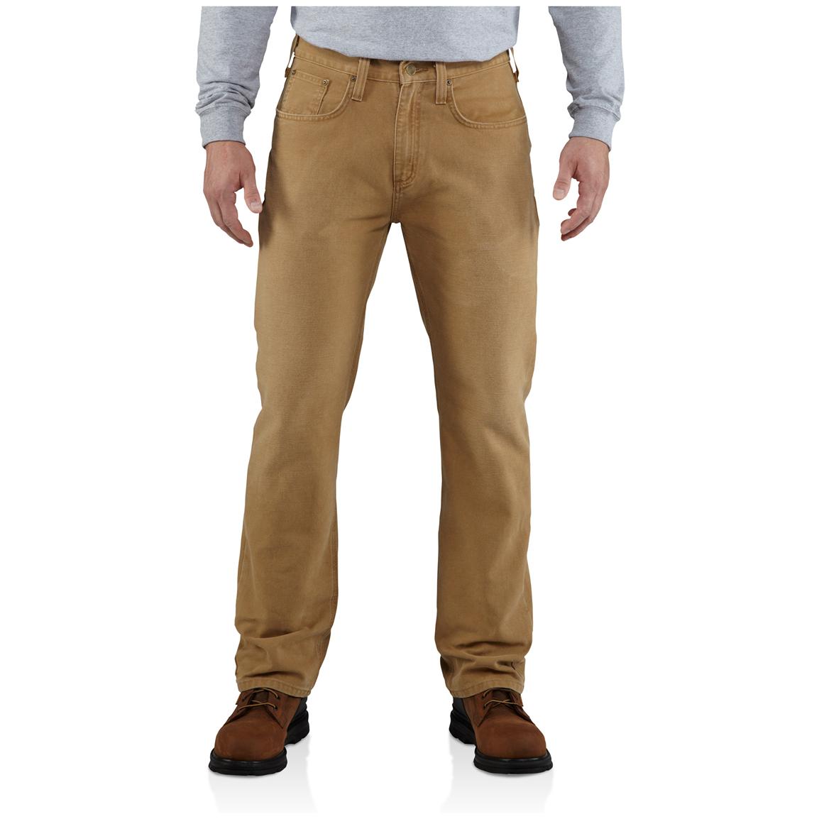 Carhartt® Weathered Duck Work Pants - 427598, Jeans & Pants at ...