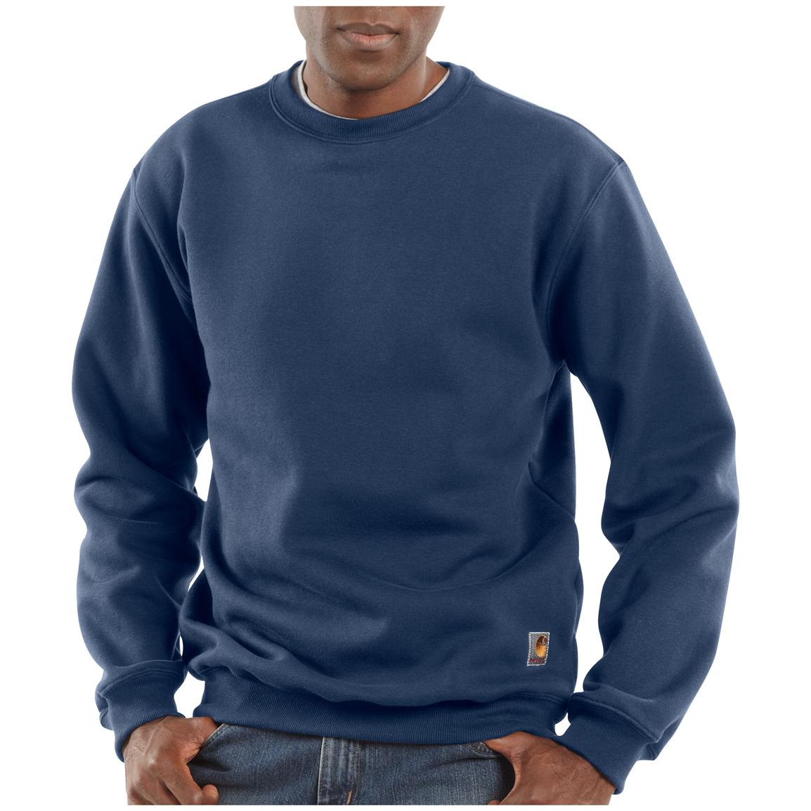 Carhartt® Heavyweight Crewneck Sweatshirt - 427599, Sweatshirts ...