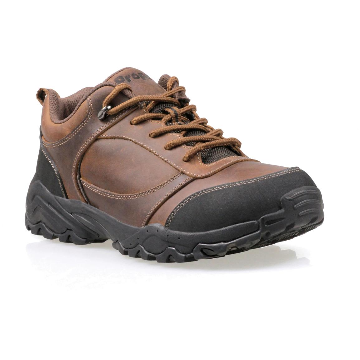 Men's Propet® Pathfinder Waterproof Trail Shoes, Brown - 428055, Hiking ...