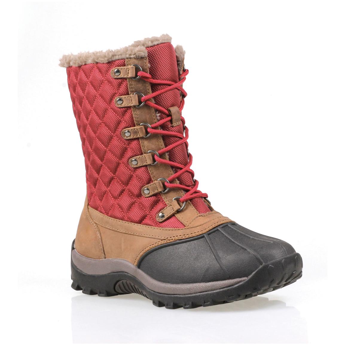Women's Propét® Thinsulate™ Insulation Blizzard Mid-lace Boots - 428064 ...